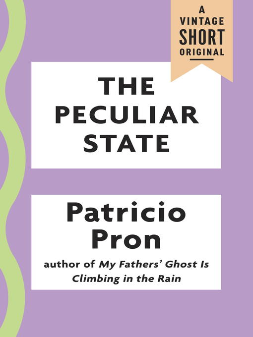 Title details for The Peculiar State by Patricio Pron - Available